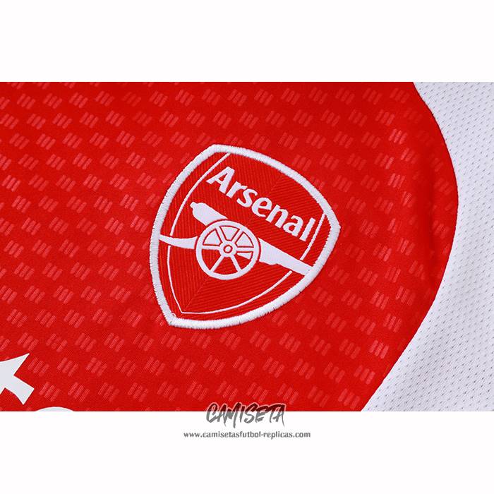 Chandal del Arsenal 2026-2027 Manga Corta Rojo - Pantalon Corto